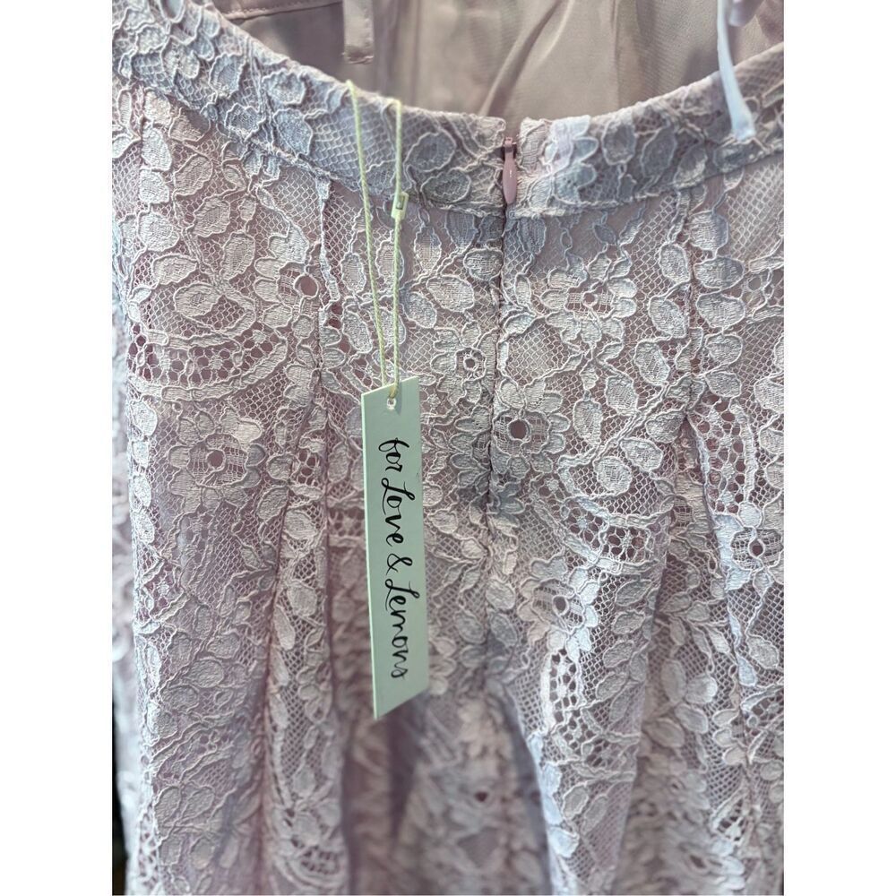 NWT For Love & Lemons Carmela Mini Dress Size Small $268 MSRP - Picture 7 of 11
